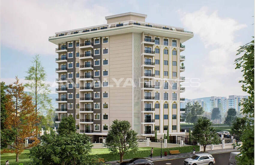 Elegante Appartementen Te Koop 900 M Van Het Strand In Alanya 2