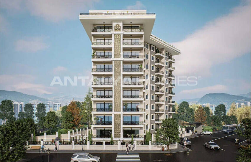 Elegante Appartementen Te Koop 900 M Van Het Strand In Alanya 1