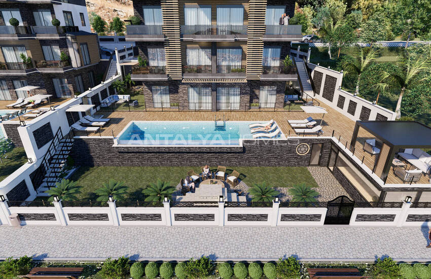 Eleganta Fastigheter Med Havsutsikt I Alanya Cikcilli 3