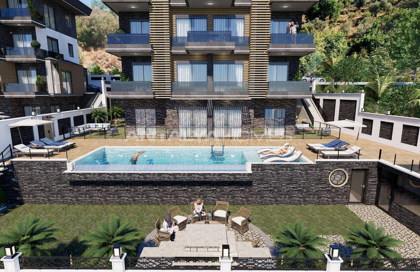 Eleganta Fastigheter Med Havsutsikt I Alanya Cikcilli 4
