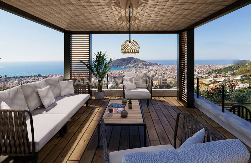 Eleganta Fastigheter Med Havsutsikt I Alanya Cikcilli 9