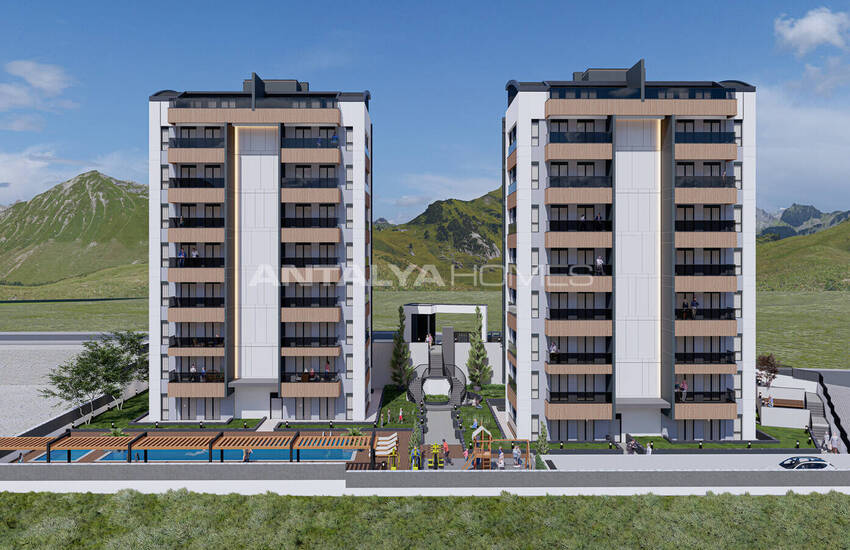 Lägenheter Med Pool I Kepez Centrum I Antalya 1