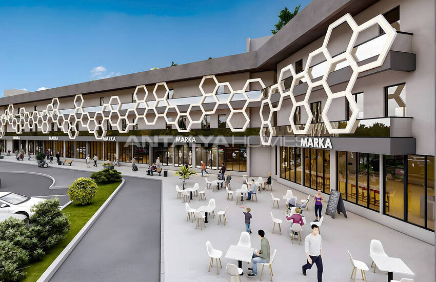 Стильная недвижимость в 4-х блочном комплексе в Анталии Кепез 9