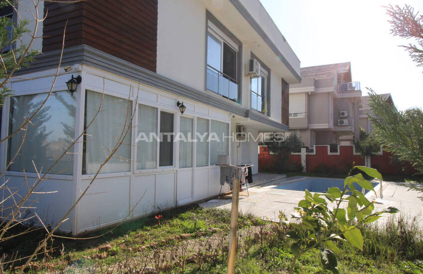 Меблированная Квартира в комплексе с бассейном в Гюзелоба Анталия 4