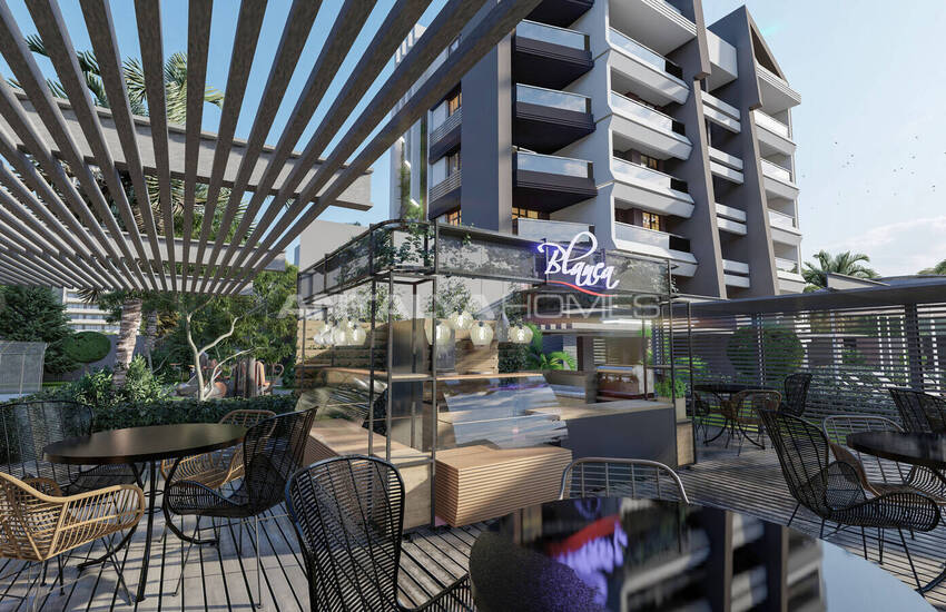 Wohnungen Mit Pool In Altıntaş In Der Nähe Des Flughafens 14