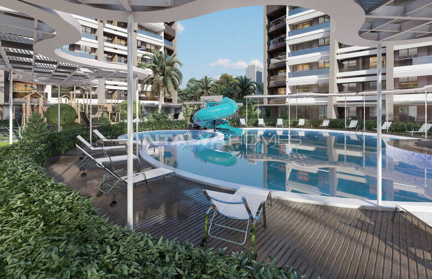 Wohnungen Mit Pool In Altıntaş In Der Nähe Des Flughafens 12