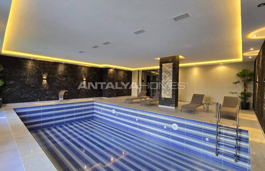 آپارتمان در یک مجتمع با امکانات رفاهی در Kestel Alanya 23
