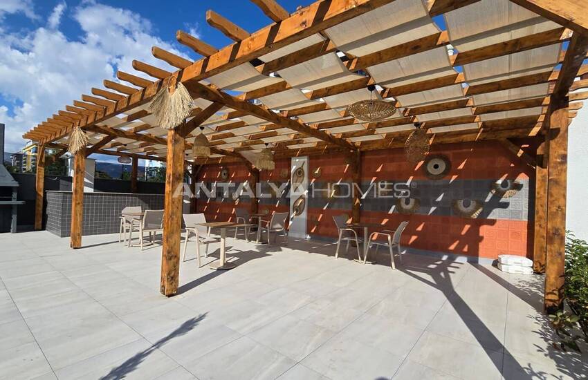 آپارتمان در یک مجتمع با امکانات رفاهی در Kestel Alanya 18