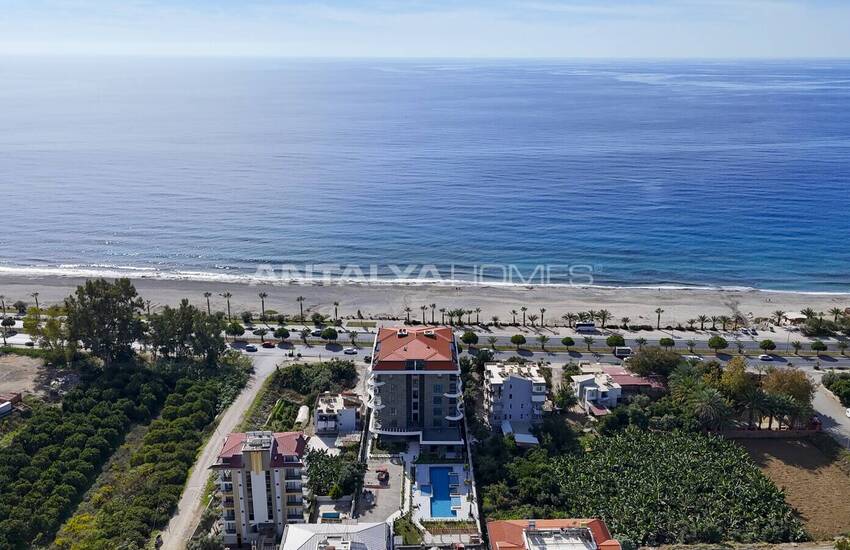 Kestel Alanya'da Sosyal Olanaklara Sahip Denize Sıfır Sitede Daireler 8