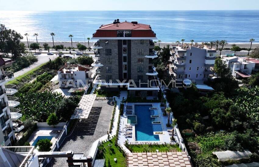 Kestel Alanya'da Sosyal Olanaklara Sahip Denize Sıfır Sitede Daireler 5