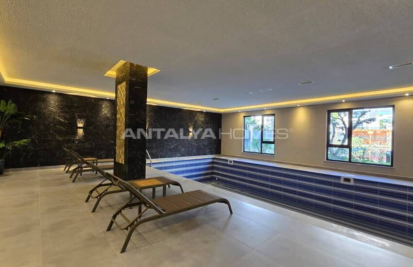 Kestel Alanya'da Sosyal Olanaklara Sahip Denize Sıfır Sitede Daireler 24