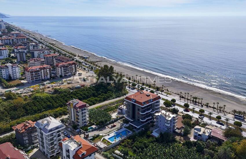 Kestel Alanya'da Sosyal Olanaklara Sahip Denize Sıfır Sitede Daireler 3