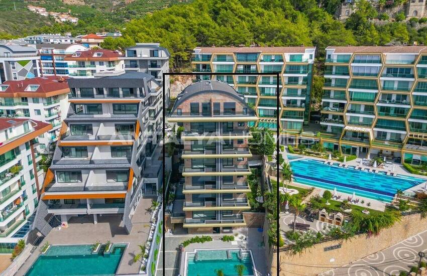 Move-in Ready Flats in a Seafront Complex in Kargıcak 1