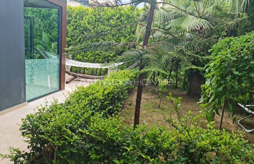 خانه شیک با منظره دریا در مکانی آرام در آلانیا 10