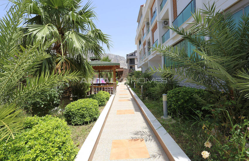 Частично меблированная двухуровневая недвижимость в Коньяалты 6