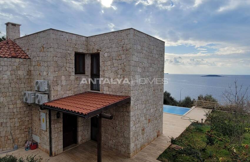 4-bedroom Sea View House on Kaş Çukurbağ Peninsula 1