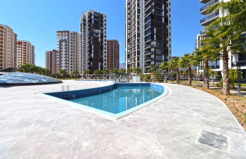 Möblerad Lägenhet Med 2 Sovrum I Ett Komplex I Döşemealtı, Antalya 7
