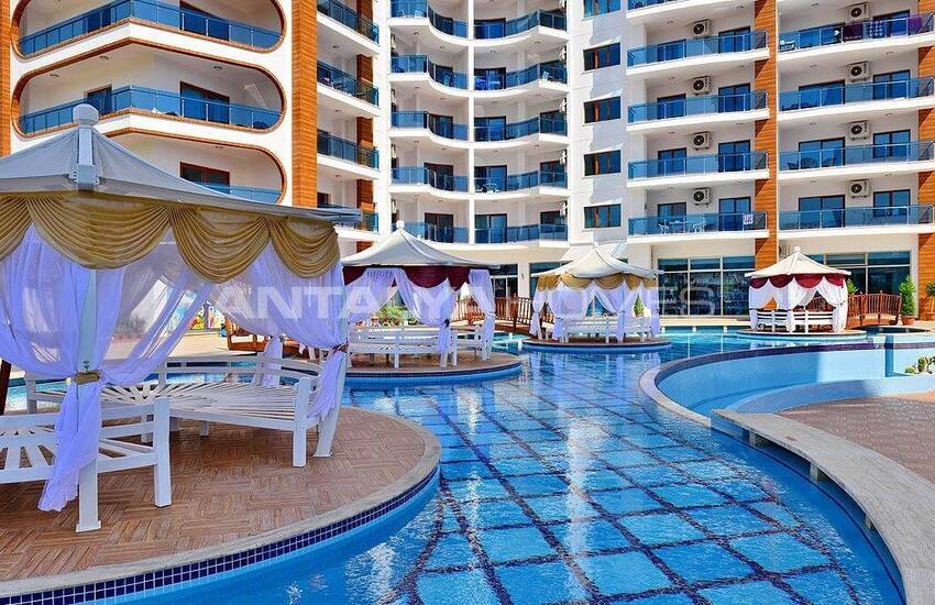 Appartement Avec Vue Sur La Mer À Alanya Azura Park Residence 2