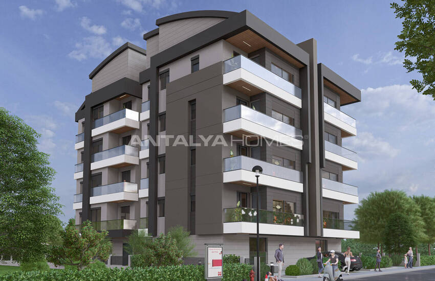 Flats in Complex with Pool in Antalya Kepez 3
