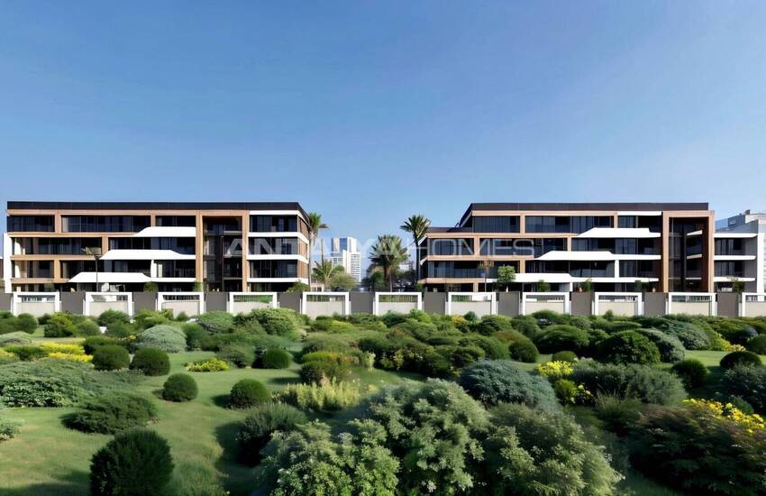 Lägenheter Med 1 Sovrum Och Balkonger I Antalya Altintas 2