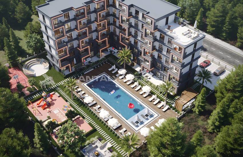 Altıntaş'ta Antalya Havalimanı Yakın Şık Daireler 1