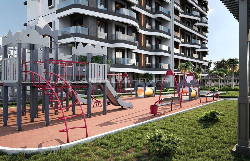 1 and 2-bedroom Apartments with Pool in Antalya Altintas 13