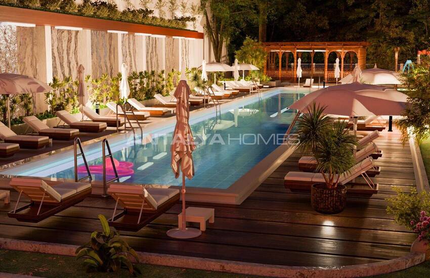 1 and 2-bedroom Apartments with Pool in Antalya Altintas 10