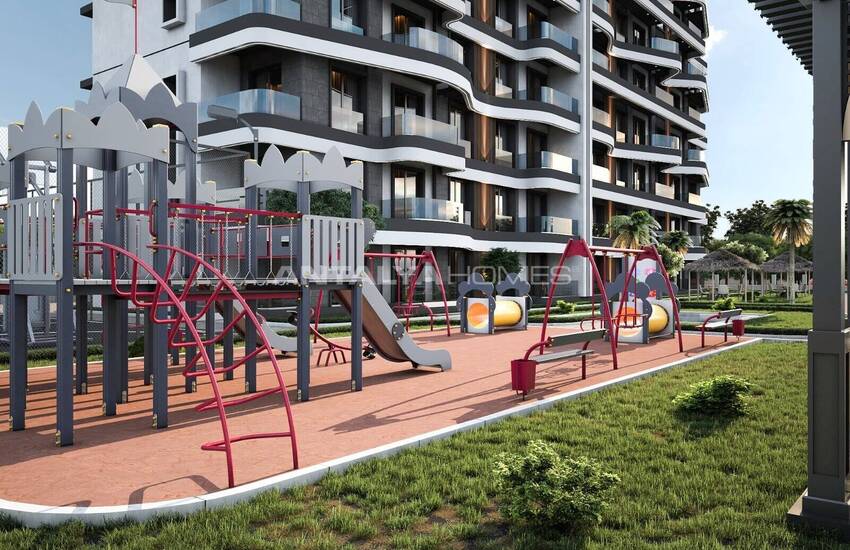 1 and 2-bedroom Apartments with Pool in Antalya Altintas 11