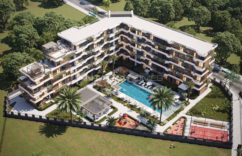 Wohnungen In Einem Projekt In Altıntaş, Antalyas Bestem Bezirk