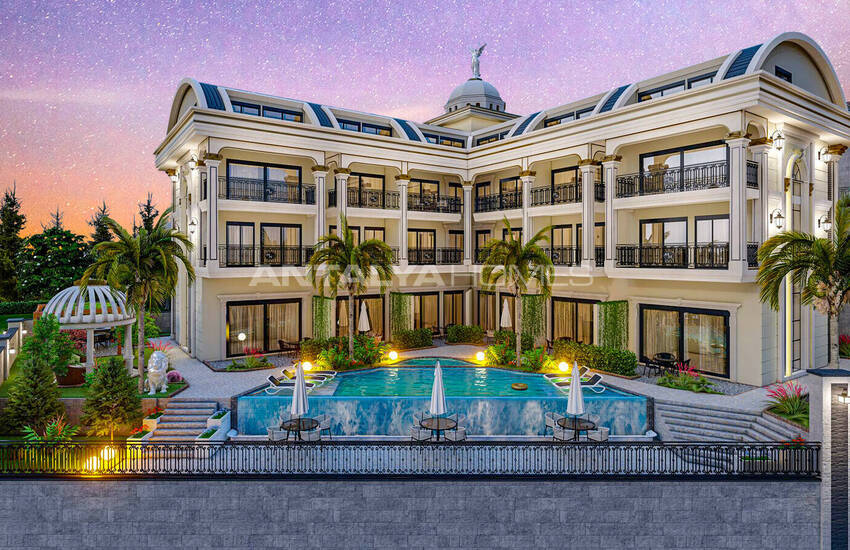 Sea and City View Flats in Bektas Alanya 5
