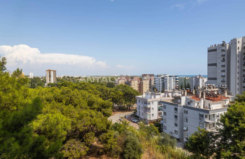 Sea and Forest View Flat for Sale in Antalya Lara 1