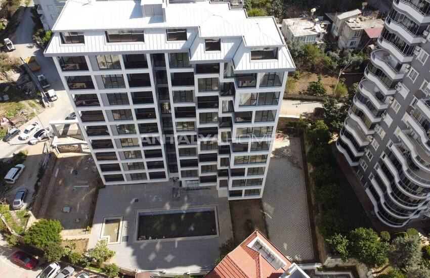 Stilvolle Wohnungen In Einer Anlage Mit Pool In Mahmutlar, Alanya 1