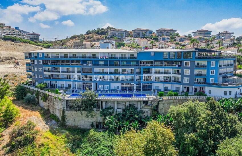 آپارتمان آماده تحویل در طبیعت در آلانیا، کارگیجاک 1