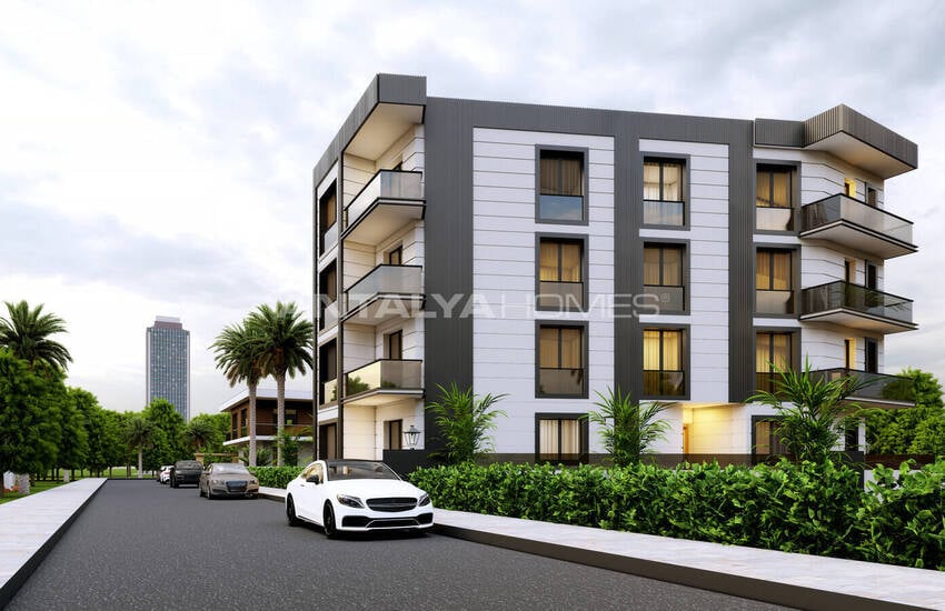 Nya Lägenheter Nära Havet Och Köpcentret I Muratpasa Antalya 1