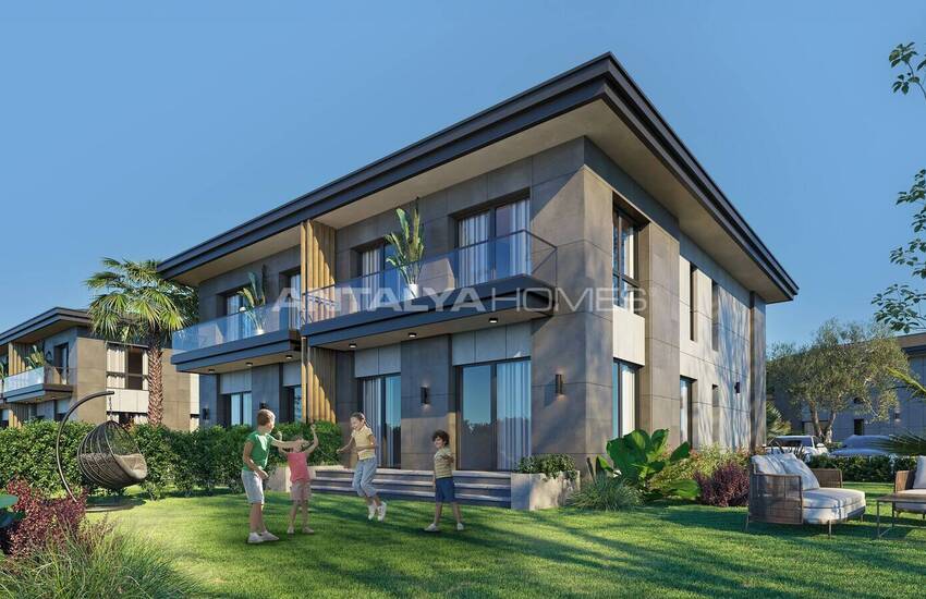 Элегантные дома на продажу в жилом проекте в Дёшемеалты 8