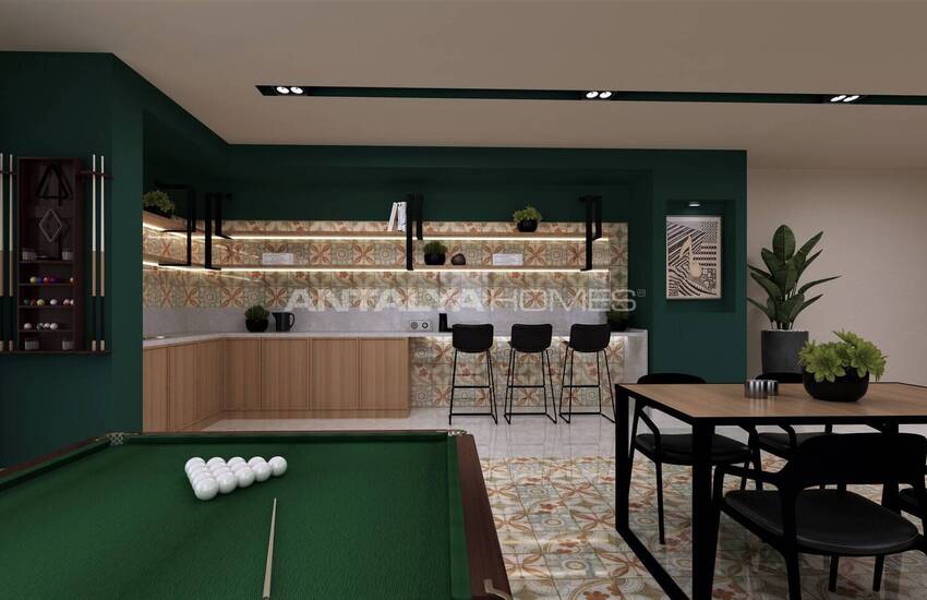 Стильные квартиры с видом на горы в Алании, Кестель 14