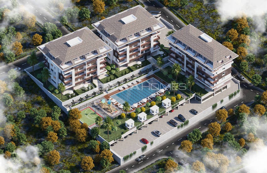 Stylish Flats with Mountain Views in Alanya Kestel