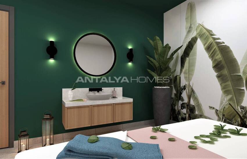 Snygga Lägenheter Med Utsikt Över Bergen I Alanya Kestel 16