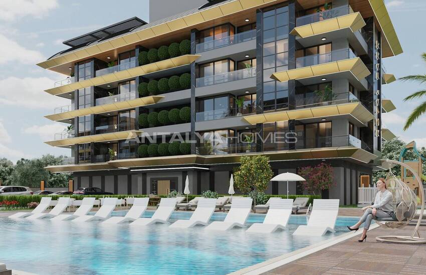 Flats in a Complex Close to the Beach in Alanya 4