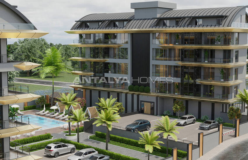 Flats in a Complex Close to the Beach in Alanya 3