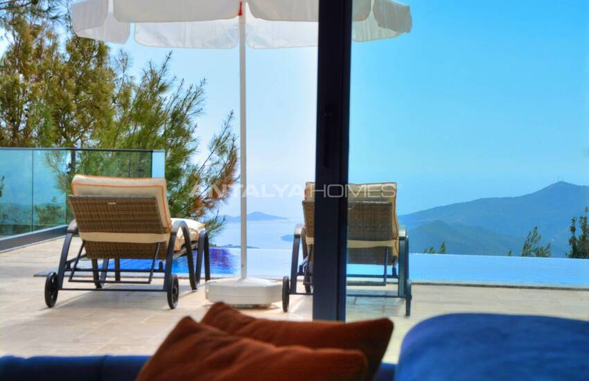 Furnished Villa with Pools & Large Garden in Kas Kalkan 13