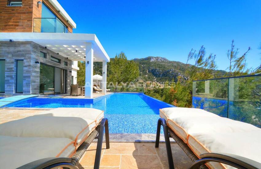 Furnished Villa with Pools & Large Garden in Kas Kalkan 14