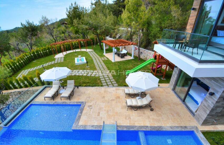 Furnished Villa with Pools & Large Garden in Kas Kalkan 18