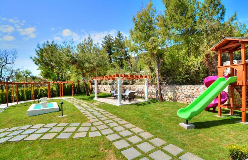 Furnished Villa with Pools & Large Garden in Kas Kalkan 20