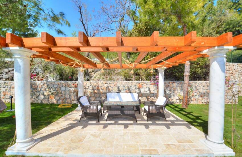 Furnished Villa with Pools & Large Garden in Kas Kalkan 25