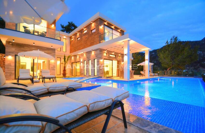 Furnished Villa with Pools & Large Garden in Kas Kalkan 3
