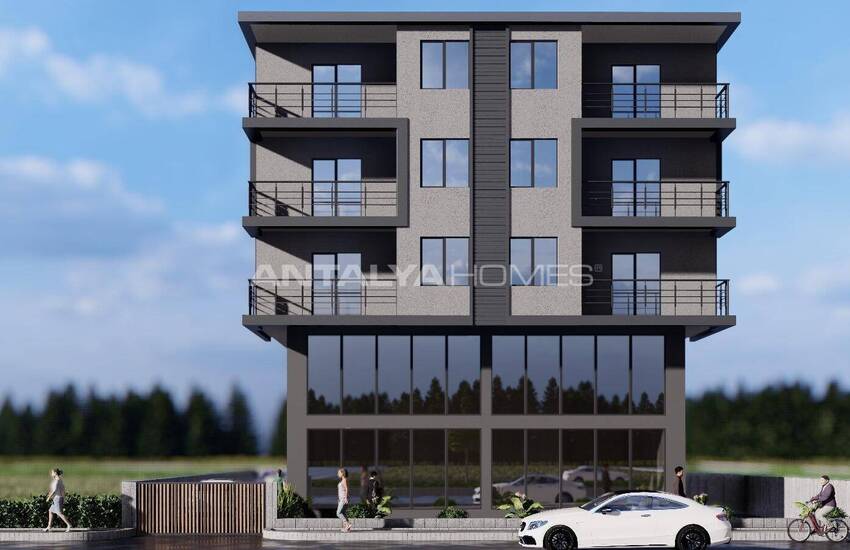 Apartments Close to Tram in Kepez with Built-in Kitcken Set 1