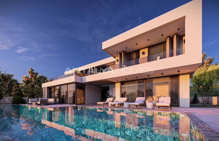 Kalkan Kaş'ta Satılık Deniz Manzaralı Özel Havuzlu Ev 3