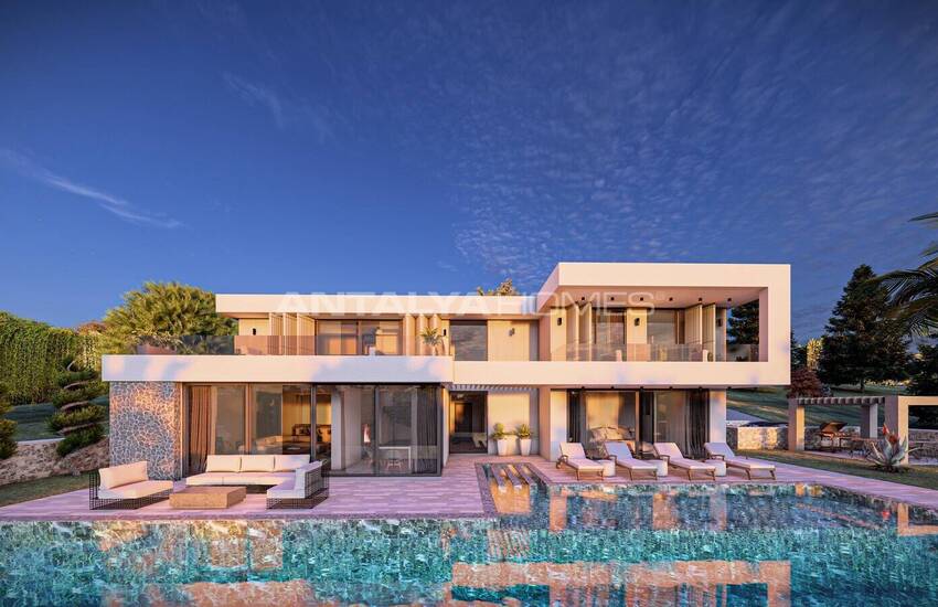 Huis Met Zeezicht En Prive Zwembad Te Koop In Kalkan Kaş