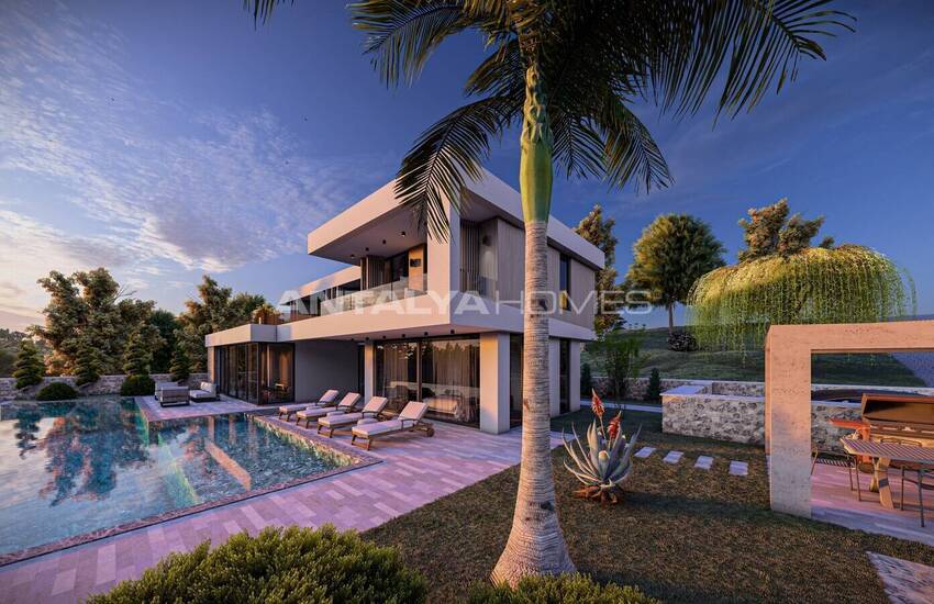 Kalkan Kaş'ta Satılık Deniz Manzaralı Özel Havuzlu Ev 1